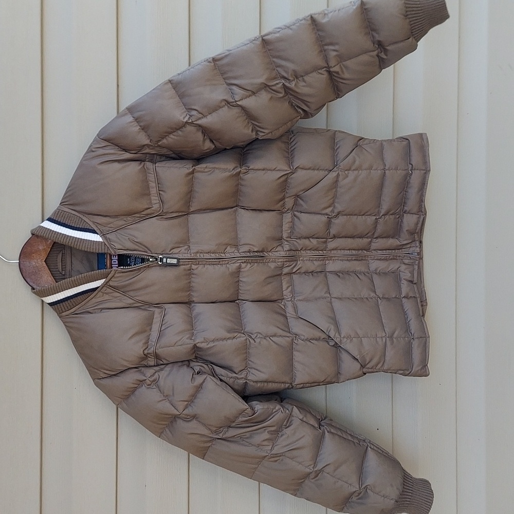 Vintage 80's Silver Rider Down-Filled Western Quilted Puffer Jacket Men or Women